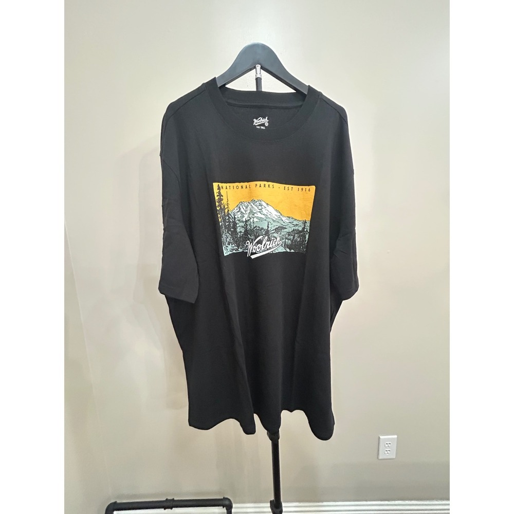 Woolrich x Target Mens National Parks Tour Graphic T-Shirt Black 3XL Tall NWT
